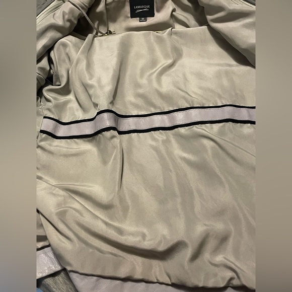 Men’s Lamarque Hooded Genuine Leather Jacket - Picture 3 of 10